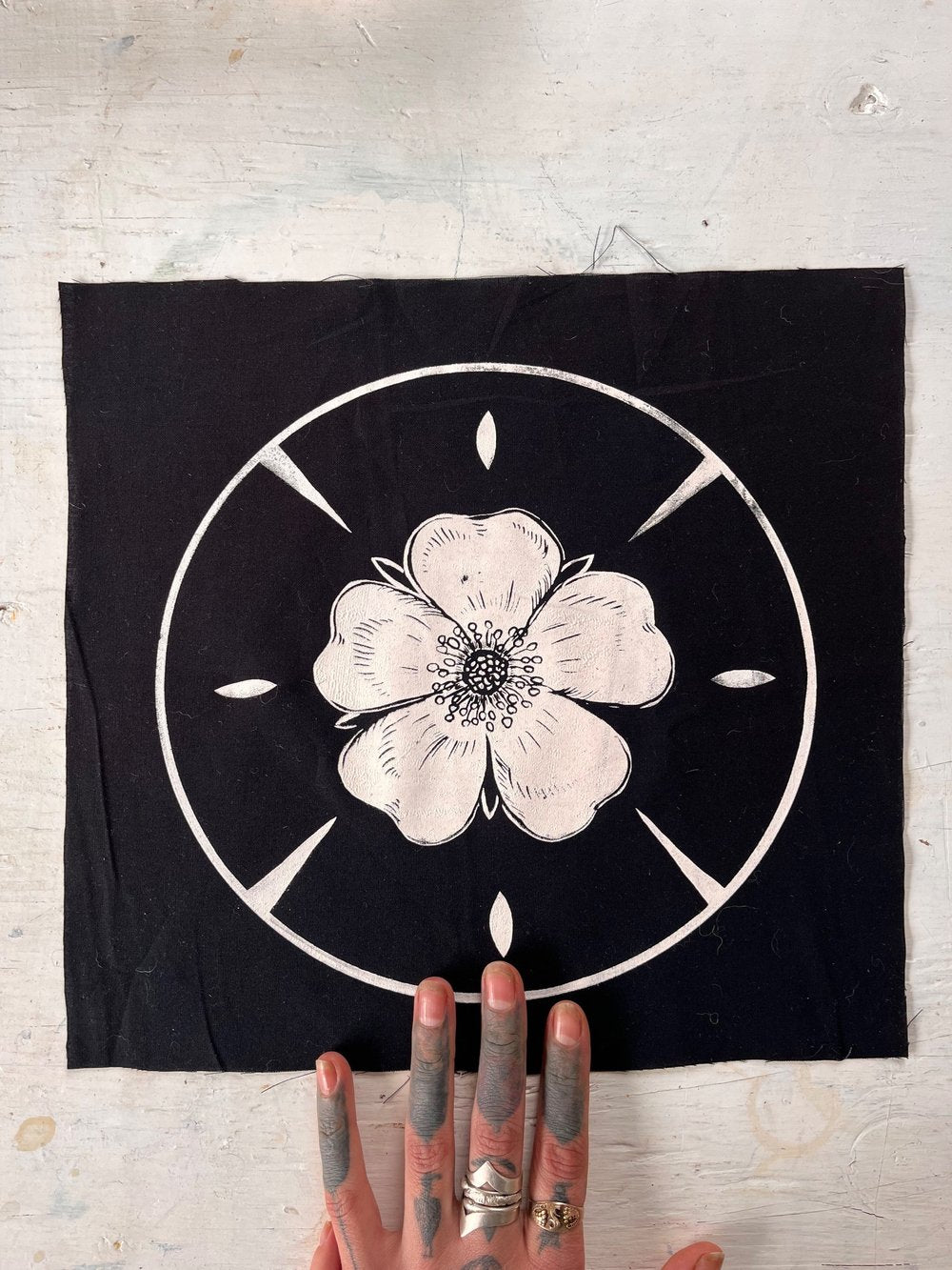 'wild rose shield' patch
