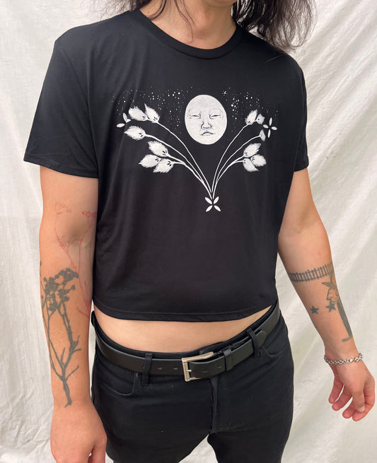 soft moon crop top