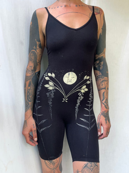 moon and fireweed onesie