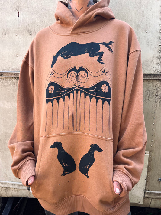 combing dreams hoodie