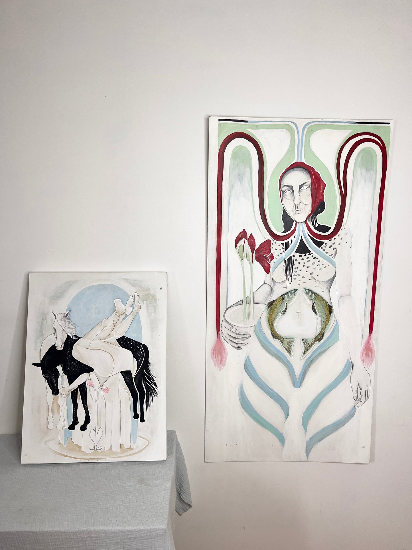 art raffle: two original pieces by bubzee