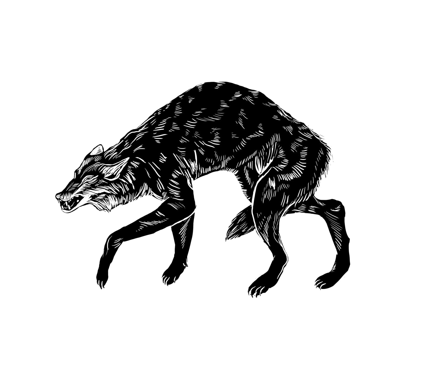 double wolves stickers